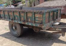 बड़ी कार्यवाही….35 ट्राॅली रेत जप्त