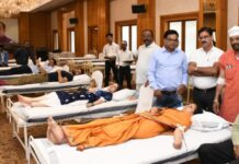 तीन दिवसीय रक्तदान शिविर शुरु