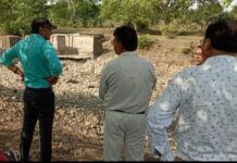 हफसिली के पास डेम में बंधान बनाने के निर्देश