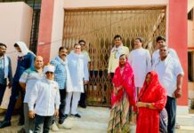 मतगणना की तैयारियों का अवलोकन.