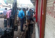 बड़े पैमाने पर पानी निकासी की मैराथन शुरु.