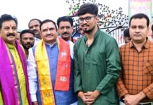 तीन दिवसीय शिवलिंग निर्माण का समापन