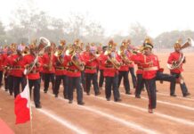 सागर : देशभक्ति गीतों से ओतप्रोत रही पुलिस बैंड की प्रस्तुति