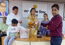 हितग्राहियों को हुआ आवासों का आवंटन