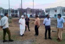 अविलंब निर्माण कार्य पूर्ण करने के निर्देश