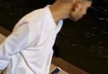 सागर : झील किनारे थूकने पर युवक को लगा जुर्माना