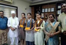 विधायक ने किया मेरिट में आए विद्यार्थियों का सम्मान