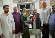 एमआई सदस्यों ने लोकसभा अध्यक्ष से की भेंट