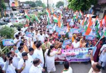 बीजेपी विधायक के गृह नगर में कांग्रेस का बड़ा दखल