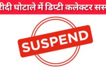 डिप्टी कलेक्टर पर कड़ी कार्रवाई